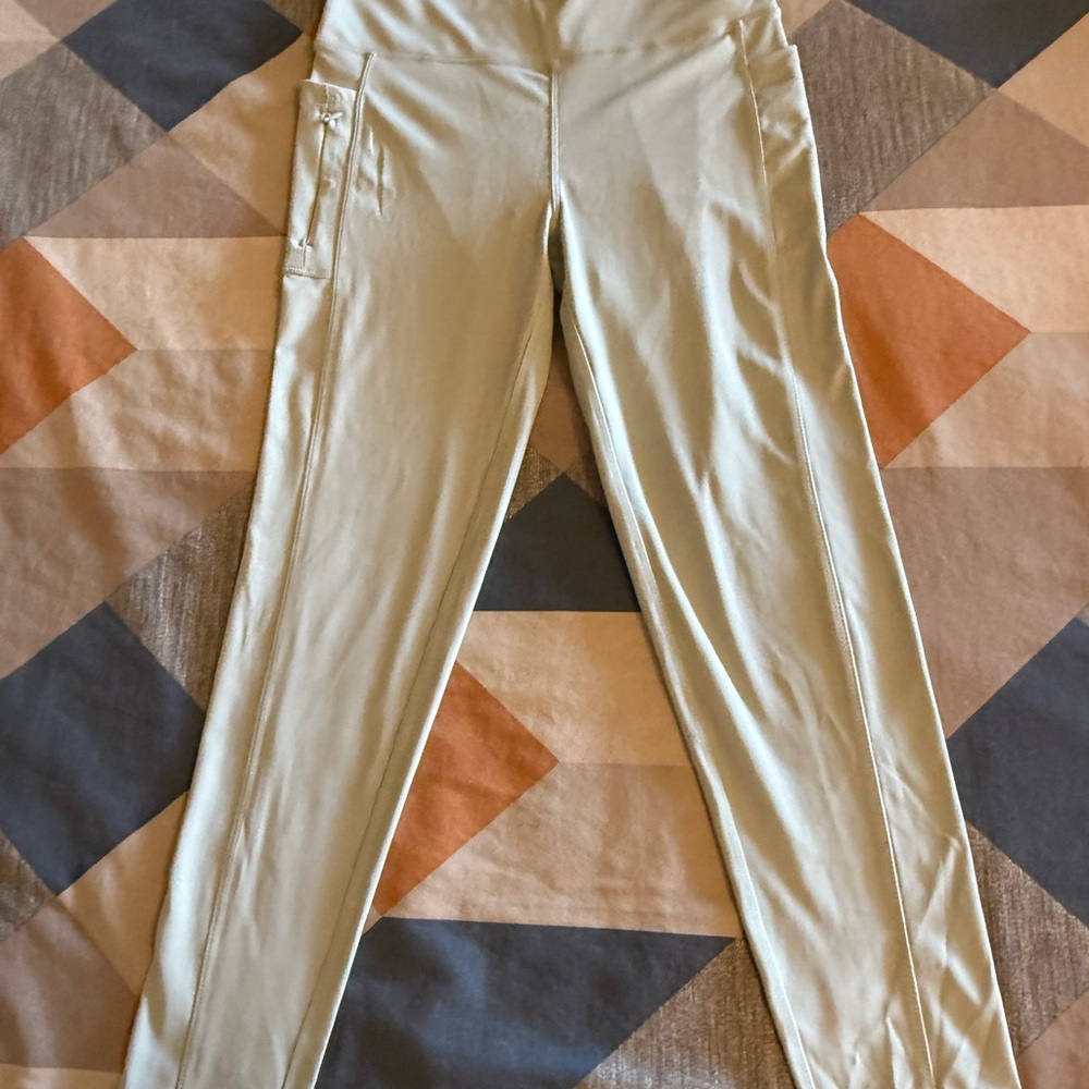 Light Green High-Waisted Leggings